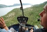 Klikk bildet og ta ein tur over Vikebygd i helikopter